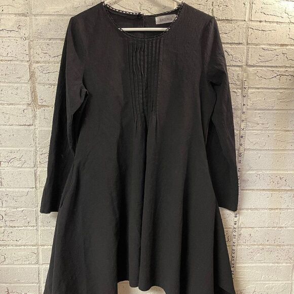 BIUBIU Black Asymmetric Top Button Back Flared XL - Picture 1 of 9